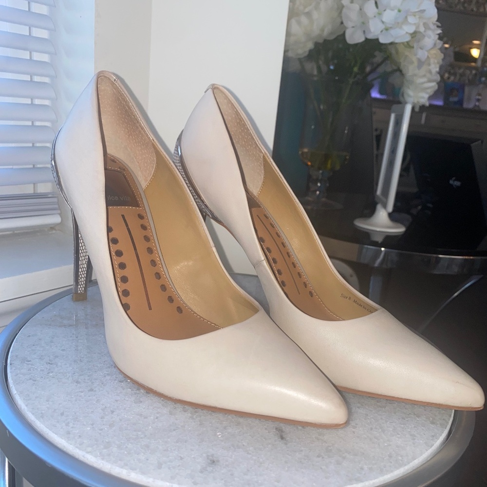 Dolce Vita Beige Accented Heel Women's Size 8
